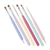 FRCOLOR 12pcs Dual- Nail Art Pens for Manicure Macaron Design Smooth Brush for Creative Nail Painting and Design view 2