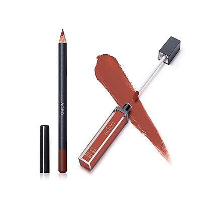 Lipstick for Women & Lip Liner Pencil Liquid Matte Lipstick Long Lasting Lip Combo Sets with Lip Stain Long Lasting Waterproof & lip liner stain Lip Kit Pigmented-Non Smudge-Made in Italy 28