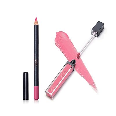 Lipstick for Women & Lip Liner Pencil Liquid Matte Lipstick Long Lasting Lip Combo Sets with Lip Stain Long Lasting Waterproof & lip liner stain Lip Kit Pigmented-Non Smudge-Made in Italy 17