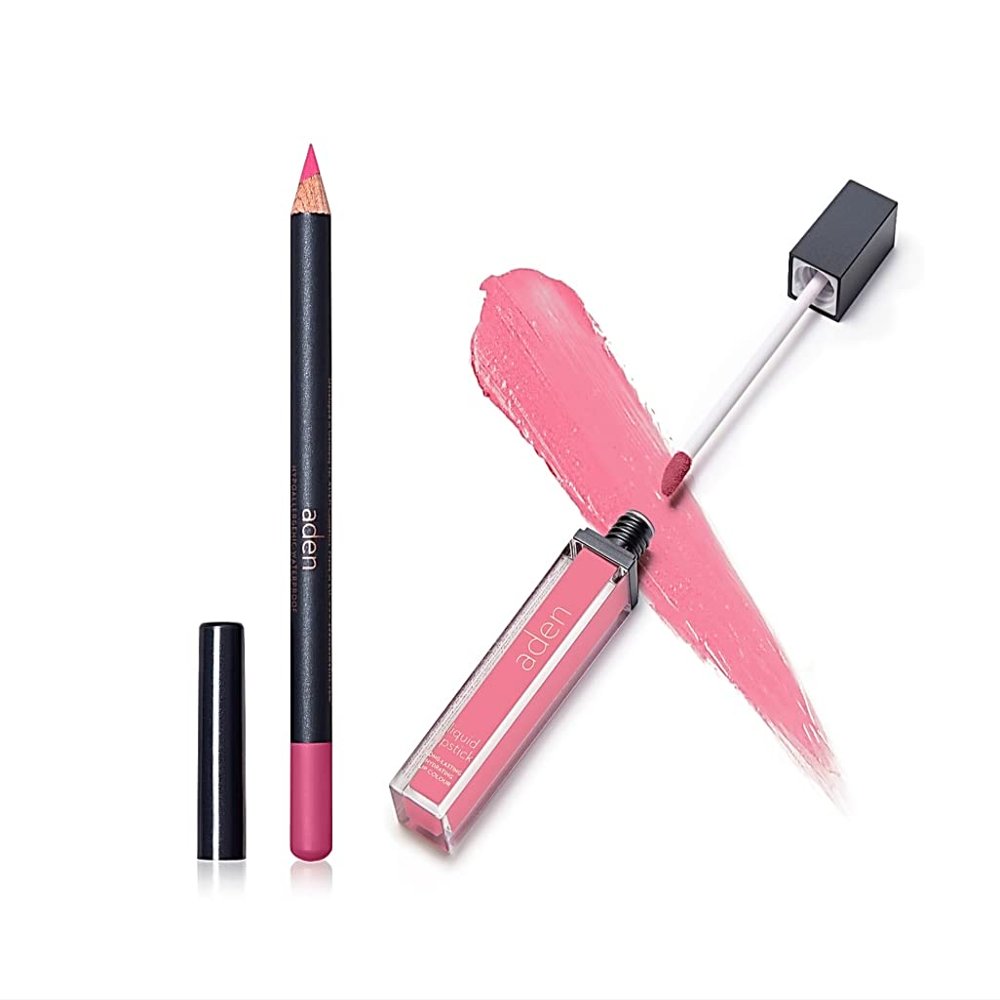 Lipstick for Women & Lip Liner Pencil Liquid Matte Lipstick Long Lasting Lip Combo Sets with Lip Stain Long Lasting Waterproof & lip liner stain Lip Kit Pigmented-Non Smudge-Made in Italy 17