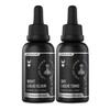 The Beard Struggle Tonic + Elixir Beard Oil Bundle - Silver Collection - Grooming Beard Oil - Softens, Moisturizers, and Strengthens Beard Growth - Pack of 2, Viking Storm view 1