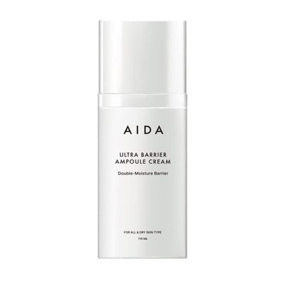 AIDA Ultra Barrier Ampoule Cream Double Moisture Formula For All & Dry Skin 110ml All Family Skincare, Propolis, Ceramide, Panthenol