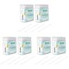 Kisangel 2400pcs Baby Cotton Swabs, 6 Boxes Double-Headed Cotton Buds Soft Paper Swabs for Infant Ears Care and Makeup view 1
