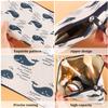 8 Pcs Canvas Cosmetic Bag, Multi-function Travel Makeup Bag Cosmetic Pouch with Zipper Travel Toiletry Bag Small Makeup Pouch Christmas Gifts Stocking Stuffers for Women view 3