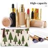 8 Pcs Canvas Cosmetic Bag, Multi-function Travel Makeup Bag Cosmetic Pouch with Zipper Travel Toiletry Bag Small Makeup Pouch Christmas Gifts Stocking Stuffers for Women view 4