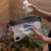 Gravel The Pouch | TSA Approved Clear Travel Toiletry Bag | Quart Size for Men & Women view 4