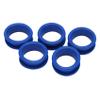 100Pcs Silicone Finger Rings for Any Scissors Inserts Haircutting Styling Accessories Mix Colors view 2