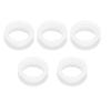 100Pcs Silicone Finger Rings for Any Scissors Inserts Haircutting Styling Accessories Mix Colors view 4