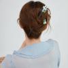 4 Pcs Japanese Chinese Hair Stick Retro Wooden Hairpin Butterfly Flower Hair Chopsticks Vintage Hanfu Pins Headdress Classic Hair Fork for Long Hair Women view 4