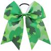 Tie Dye Hair Bows for Cheer Girls Come Ponytail Holder Bow Tie Dye Large Cheer Bowknot PHB02 (Set-A) view 2