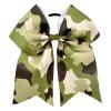 Tie Dye Hair Bows for Cheer Girls Come Ponytail Holder Bow Tie Dye Large Cheer Bowknot PHB02 (Set-A) view 3