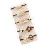 Plush silk hair tie tie cute girl hair accessories cartoon pattern hair accessories tiara, a gift for girls (5 off white) view 1