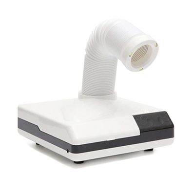 Nail Dust Collector Manicure Machine Vacuum Nail Dust Suction Desk High Power for Cleaning, 60W Dust Collector Nail Manicure Nail Set For Manicure Salon (White)