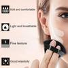 24 Pieces Triangle Powder Puff, Washable Cotton Face Makeup Puff for Loose Powder Body Cosmetic Foundation Sponge Makeup Tool (24Black), Christmas Gifts Stocking Stuffers view 2