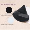 24 Pieces Triangle Powder Puff, Washable Cotton Face Makeup Puff for Loose Powder Body Cosmetic Foundation Sponge Makeup Tool (24Black), Christmas Gifts Stocking Stuffers view 4