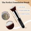 Black & White Kabuki Foundation Brushes Bundle By KESHIMA - Regular Size - Premium Makeup Brushes for Liquid, Cream, and Powder view 2
