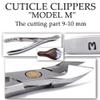 OLTON SET 3in1: Cuticle Nippers Model M, 9-12mm + Cuticle Scissors, 100mm + Pusher, double-sided manicure scapula (handmade professional manicure pedicure tool) SAVE 15$ view 3