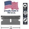 FitAll - Single Edge Razor Blades Made in U.S.A 500 Pieces view 3