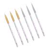 LALAFINA 18pcs Nail Art Pen Brushes Acrylic Nail Art Tools for Striping Dotting view 3