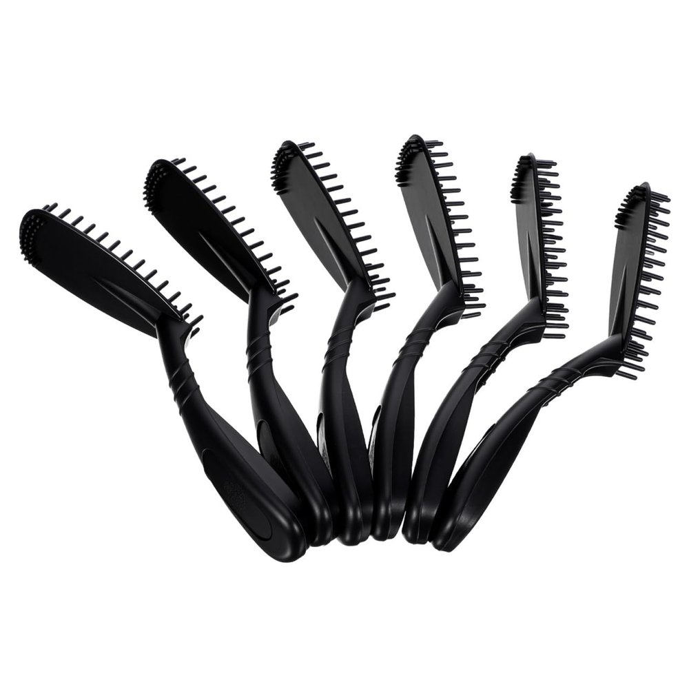 LALAFINA 18pcs Hair Dye Color Brush Color Tint Applicator Professional Hair Stylist Brush for Home Salon Use
