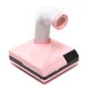 Nail Dust Collector Manicure Machine Vacuum Nail Dust Suction Desk High Power for Cleaning, 60W Dust Collector Nail Manicure Nail Set for Manicure Salon (Pink) view 1