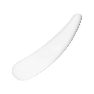 ARTIBETTER Stainless Steel Spoon Mini Curved Cosmetic Scoop Cosmetic Skincare Spatula Makeup Mask Spoon Makeup Beauty Spoons for Cream, Lotions, Moisturizers Silicon Spatulas