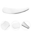 ARTIBETTER Stainless Steel Spoon Mini Curved Cosmetic Scoop Cosmetic Skincare Spatula Makeup Mask Spoon Makeup Beauty Spoons for Cream, Lotions, Moisturizers Silicon Spatulas view 3