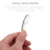 ARTIBETTER Stainless Steel Spoon Mini Curved Cosmetic Scoop Cosmetic Skincare Spatula Makeup Mask Spoon Makeup Beauty Spoons for Cream, Lotions, Moisturizers Silicon Spatulas view 4