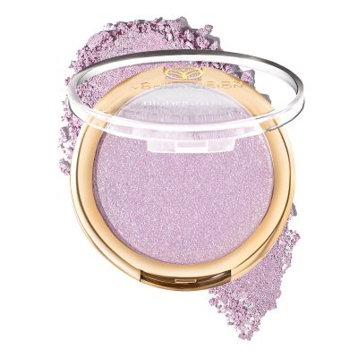 YOUNG VISION Pressed Powder Highlighter, Baked Natural Glow Contour Powder & Face Highlighter, Cruelty Free, Shimmer Highlighting Makeup for Face, Eye, Eyeshadow, Body, Skin, Xmas Gift (Purple)