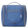 Narwey Hanging Toiletry Bag for Women Travel Makeup Bag Organizer Toiletries Bag Men for Cosmetics Essentials Accessories (Large, Navy Blue) view 1