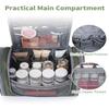 Narwey Hanging Toiletry Bag for Women Travel Makeup Bag Organizer Toiletries Bag Men for Cosmetics Essentials Accessories (Large, Army Green) view 3