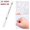 NinthAvenue Basics Fine Point White Surgical Eyebrow Tattoo Skin Marker Pen, 1pcs view 4