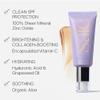 Saie Mini Sunvisor Broad Spectrum Face Sunscreen Moisturizer SPF 35 - Hydrating Daily Sunscreen with 100% Sheer Mineral Zinc Oxide, Hyaluronic Acid + Vitamin C for Radiant, Dewy Skin (0.5 fl oz) view 3