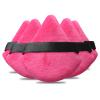 Powder Puff Daubigny 6 PCS Powder Puffs Makeup Puff Face Soft Triangle Powder Puff for Loose Powder Mineral Powder Body Velour Cosmetic Foundation Sponges Blender Beauty Makeup Tools(Rose Red Black) view 1