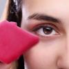Powder Puff Daubigny 6 PCS Powder Puffs Makeup Puff Face Soft Triangle Powder Puff for Loose Powder Mineral Powder Body Velour Cosmetic Foundation Sponges Blender Beauty Makeup Tools(Rose Red Black) view 2