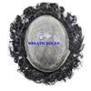 20mm WavyToupee for Black Men Kinky Weave Brazilian Hair Replacement System All Pu Injection Hair Units for Black Men (20MM WAVY, 1B# NATURAL BLACK) view 4