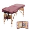 28 In Wide Massage Tables Portable Lash Bed 73 inch Tattoo Table, Height Adjustable Portable Spa Bed, 2 Folding Chiropractic Table w/Carry Case/Face Cradle/Hand Pallet for Travel Physical Therapist view 1