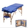 28 In Wide Massage Tables Portable Lash Bed 73 inch Tattoo Table, Height Adjustable Portable Spa Bed, 2 Folding Chiropractic Table w/Carry Case/Face Cradle/Hand Pallet for Travel Physical Therapist view 1