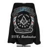 MLIANCEN Custom Barber Cape, Personalized Photo Text Logo Hairdresser Salon Cape for Men, Customized Hair Cutting for Home Salon Barbershop view 1