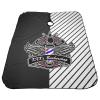 Custom Barber Cape Hairdresser Cape, Add Your Photo Text Logo Personalized Barber Black Stripe Salon Cape for Men, Customized Hair Cutting Cape for Home Salon Barbershop view 4