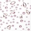 Nail Art Rhinestones Pink Flat Back Rhinestones for Makeup Nail Gems Nail Crystals Diamonds Jewelry Rhinestones for Face and Nail Design DIY Crafts Decoration view 4