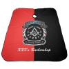 Custom Barber Cape Hairdresser Cape, Add Your Photo Text Logo Personalized Barber Red Black Salon Cape for Men, Customized Hair Cutting Cape for Home Salon Barbershop view 4