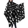 Custom Barber Cape Hairdresser Cape, Add Your Photo Text Logo Personalized Barber Salon Cape for Men, Customized Hair Cutting Cape for Home Salon Barbershop view 2