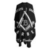 Custom Barber Cape Hairdresser Cape, Add Your Photo Text Logo Personalized Barber Salon Cape for Men, Customized Hair Cutting Cape for Home Salon Barbershop view 3