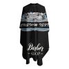 Custom Barber Cape Hairdresser Cape, Add Your Photo Text Logo Personalized Baber Shop Salon Cape for Men, Customized Hair Cutting Cape for Home Salon Barbershop view 3