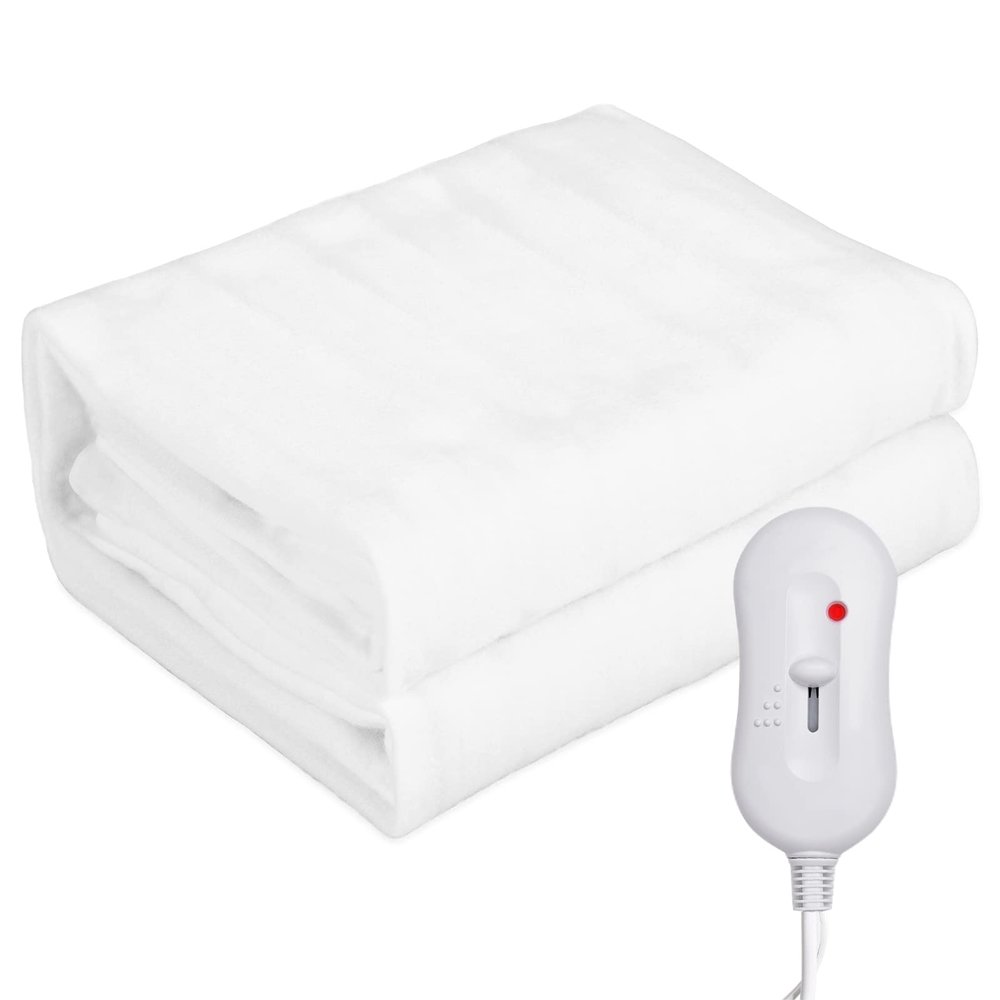 WELLHUT Massage Table Warmer, Heated Mattress Pad w/ 3 Heat Settings, Overheat Protection, Machine Washable Electric Bed Warmer, Heating Pads for Home Spa Salon