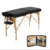 Capacmkseh Massage Tables Portable Lash Bed 73 inch Tattoo Table, Height Adjustable Portable Spa Bed, 2 Folding Chiropractic Table w/Carry Case/Face Cradle/Hand Pallet/Bolster for Physical Therapist view 1