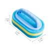 1pc Handheld Bathtub Scrubber, Bathtub Sponge Brush, Kitchen Cleaning Brush view 2