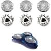 Suleto HQ9 Replacement Head Blades Compatible with Philips Shaver Heads Razor HQ9 Speedxl, Upgraded HQ9 Shaving Replacement Heads for Series 8140XL 8150XL 8160XL 8170XL HQ9070 HQ9080 HQ8240/8260 PT920 view 2