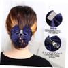 OSALADI 3pcs Women Girls Hair Nets Crochet Hair Accessories for Women Snood Net Bow-knot view 4